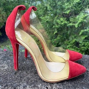 Red pumps size 9 1/2